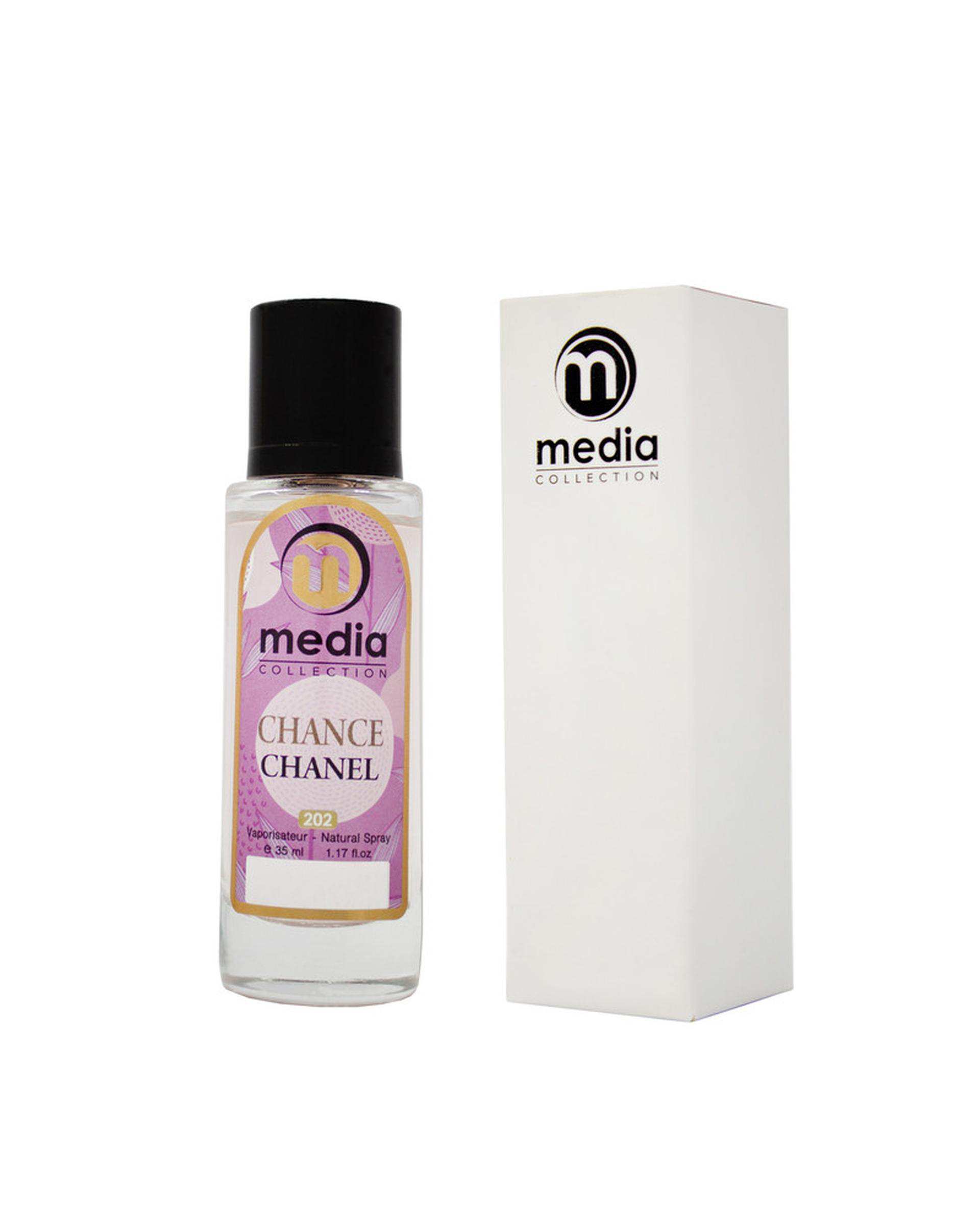 عطر جیبی زنانه مدیا Media مدل شنل چنس شماره 202 حجم 35 میلی لیتر