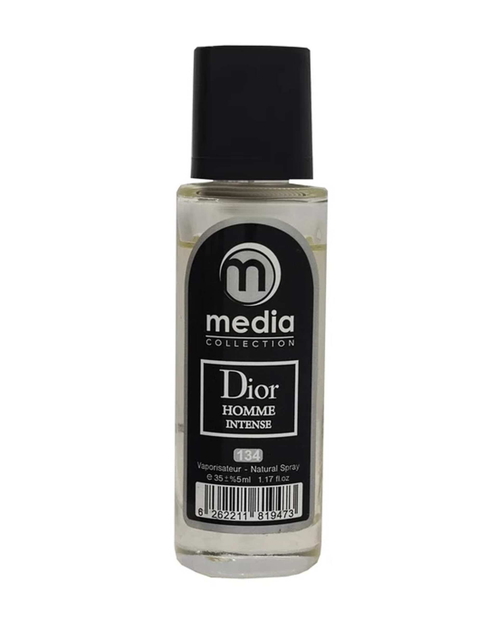 عطر جیبی مردانه مدیا Media مدل دیور هوم اینتنس شماره 134 حجم 35 میلی لیتر