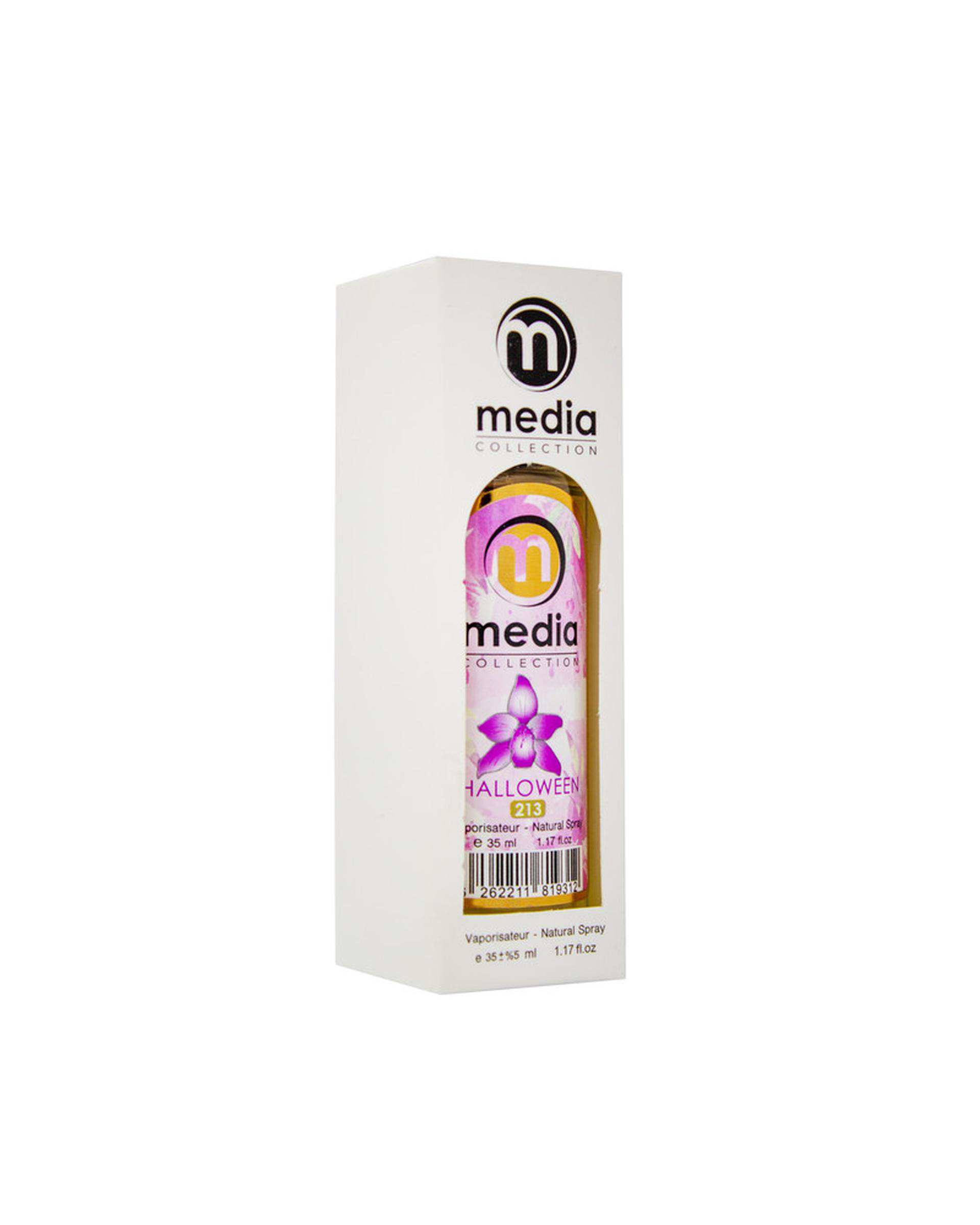 عطر جیبی زنانه مدیا Media مدل هالووین Halloween شماره 213 حجم 35ml