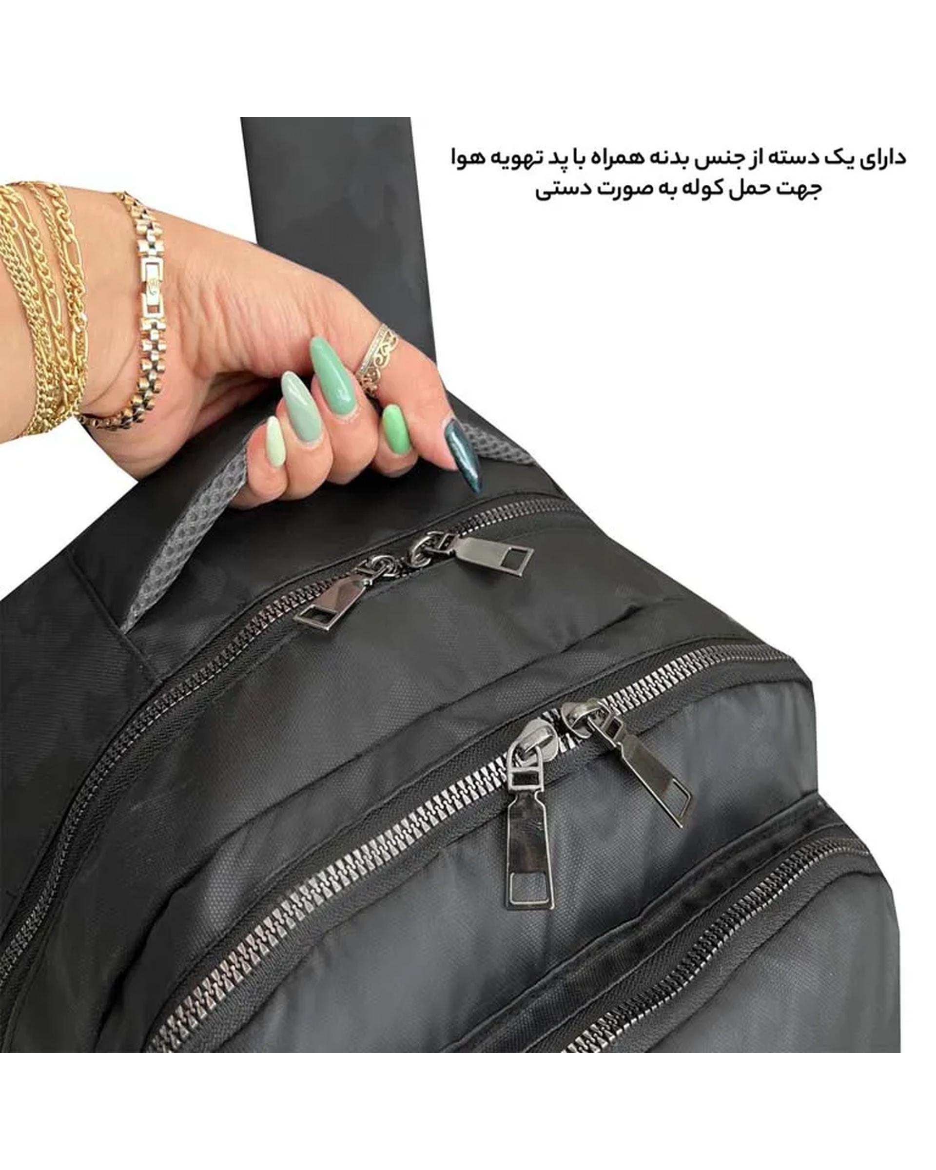 کوله پشتی لپ تاپ مشکی فوروارد Forward مدل FCLT6010 SPORT COLLECTION