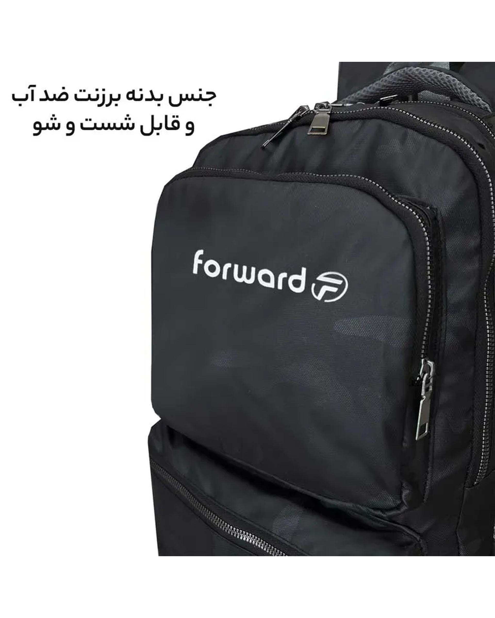 کوله پشتی لپ تاپ مشکی فوروارد Forward مدل FCLT6010 SPORT COLLECTION