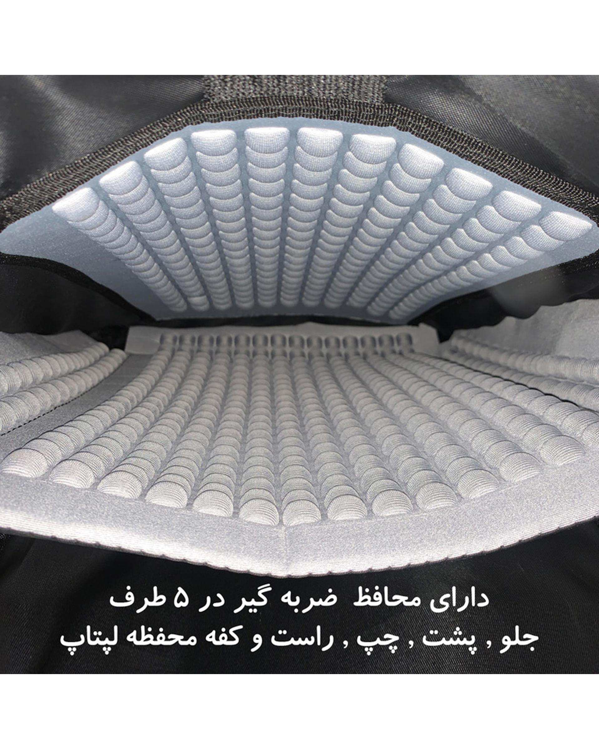 کوله پشتی زرشکی فوروارد Forward مدل FCLT7709