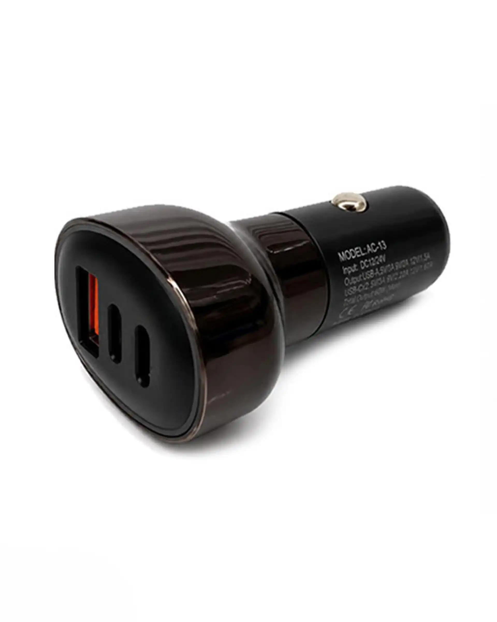 شارژر فندکی 38 وات مشکی اکسیژن Oxygen مدل AC-13