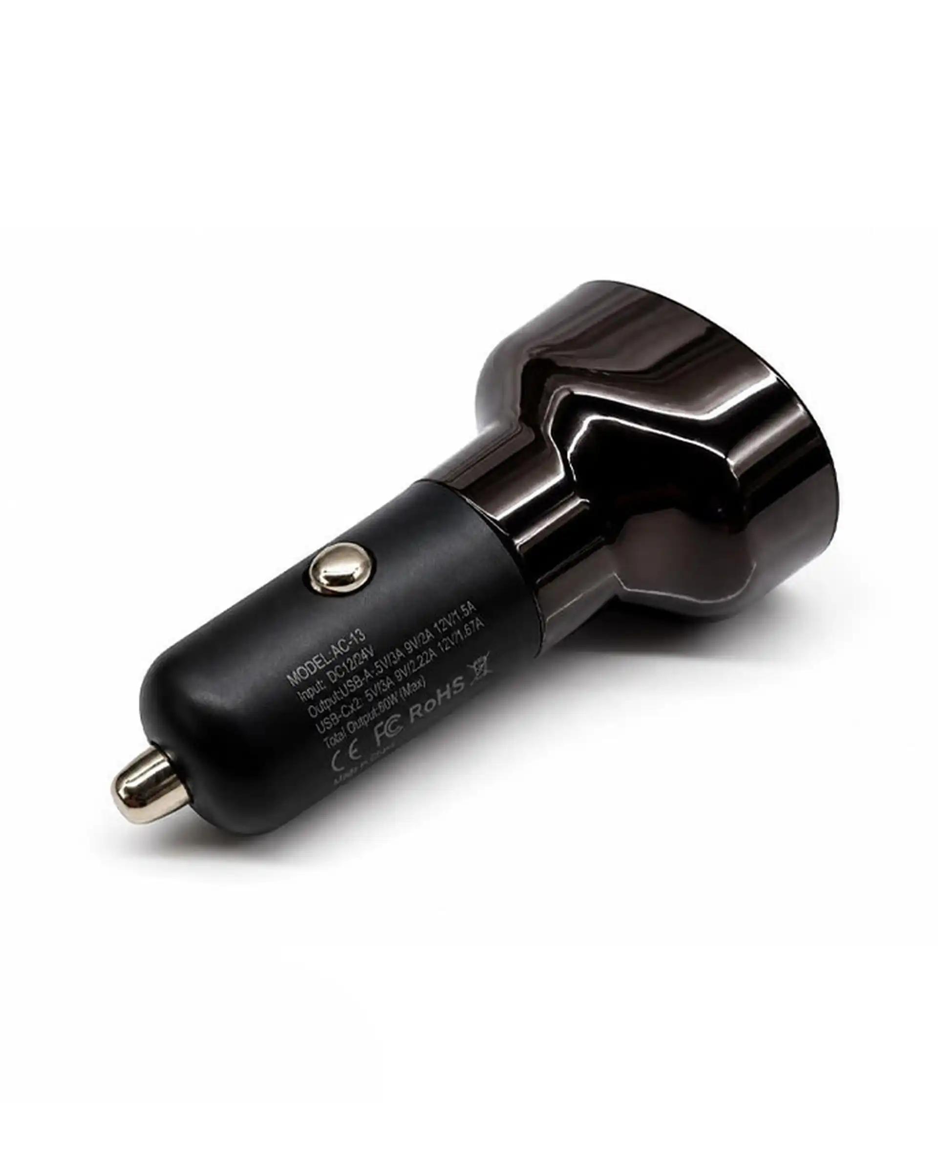 شارژر فندکی 38 وات مشکی اکسیژن Oxygen مدل AC-13