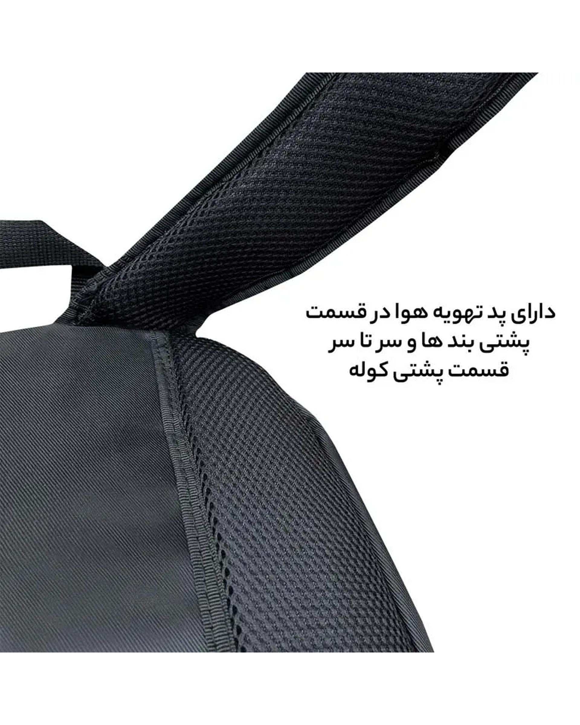 کوله پشتی لپ تاپ زرشکی فوروارد Forward مدل FCLT6688