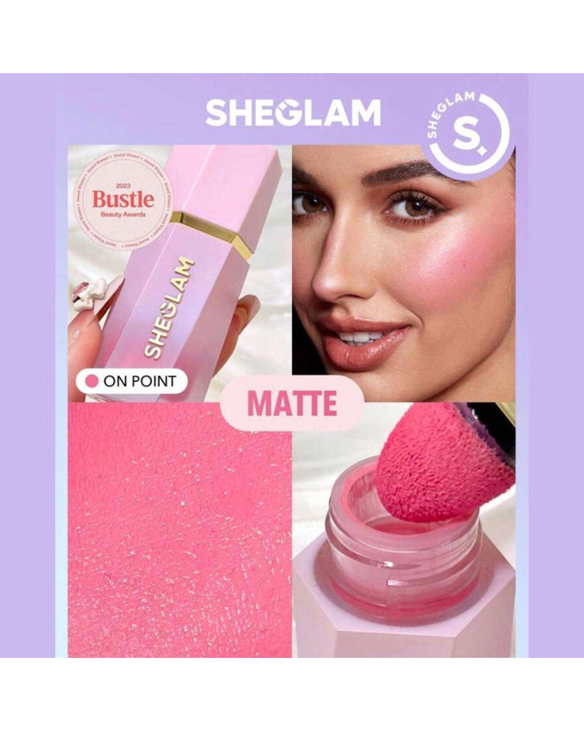 رژگونه مایع شیگلم Sheglam مدل On Point