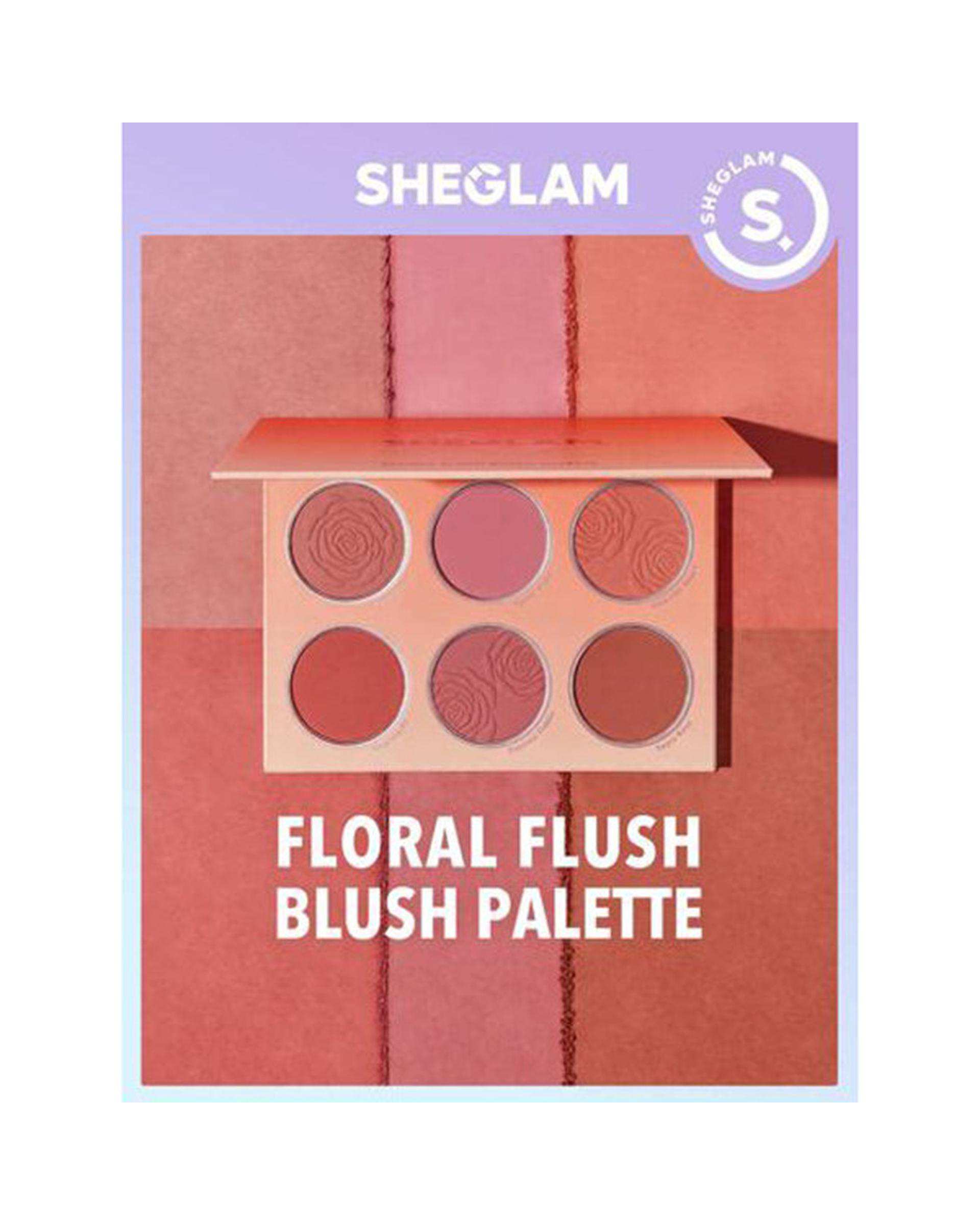 پالت رژگونه شیگلم Sheglam مدل Floral Flush