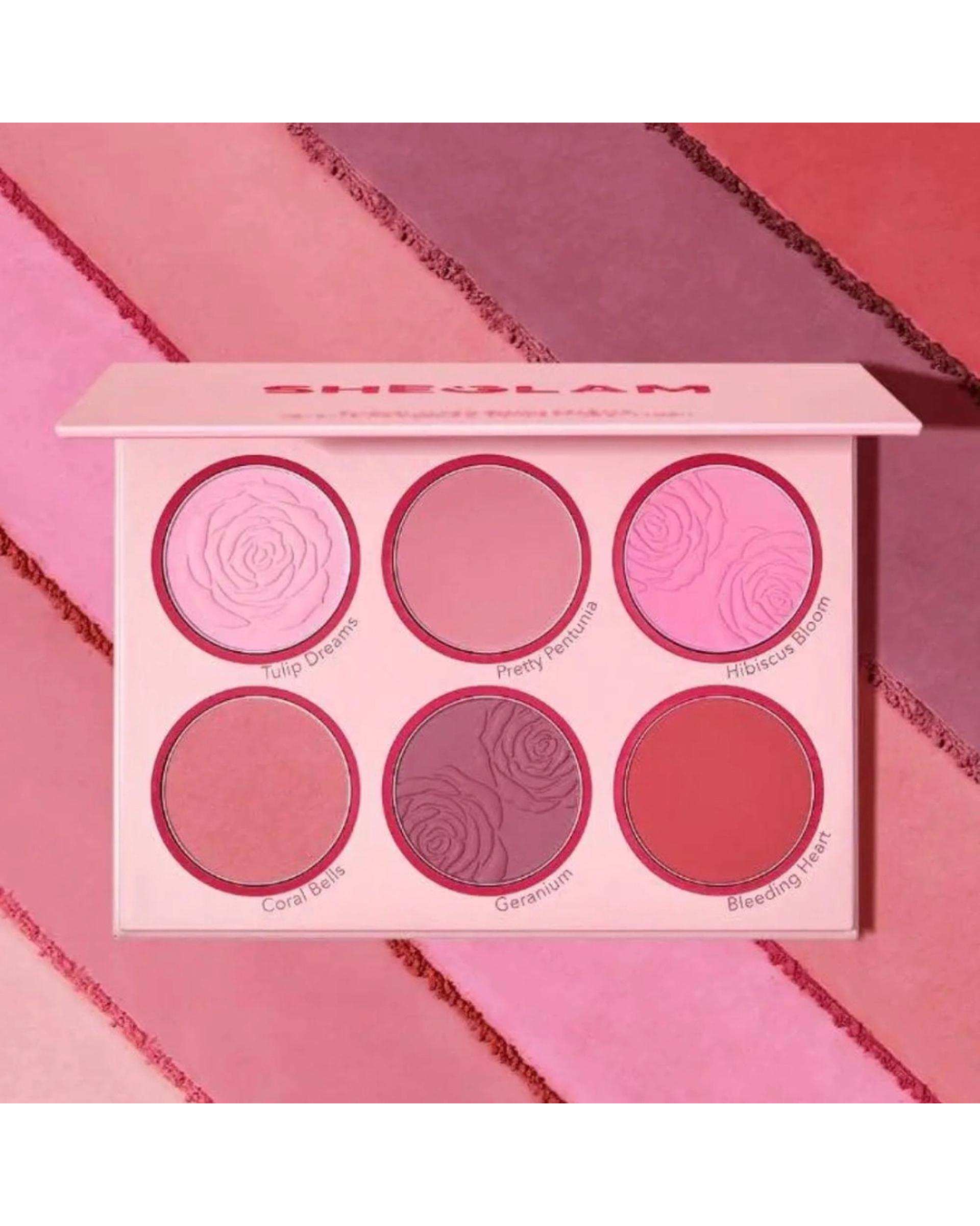 پالت رژگونه شیگلم Sheglam مدل BLUSHING BOUQUET