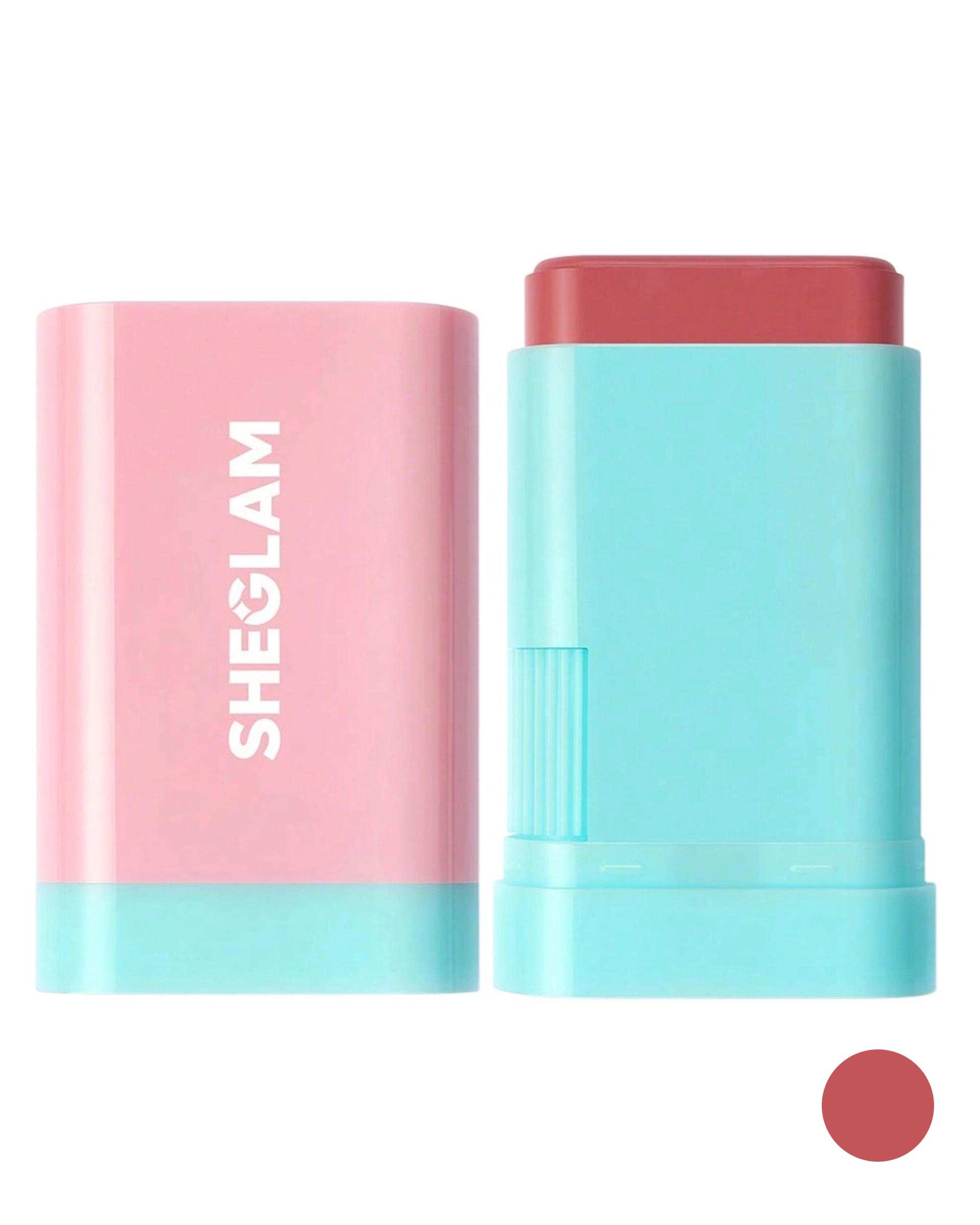 رژگونه استیکی شیگلم Sheglam مدل Glass Glow Stick رنگ Brisk Babe