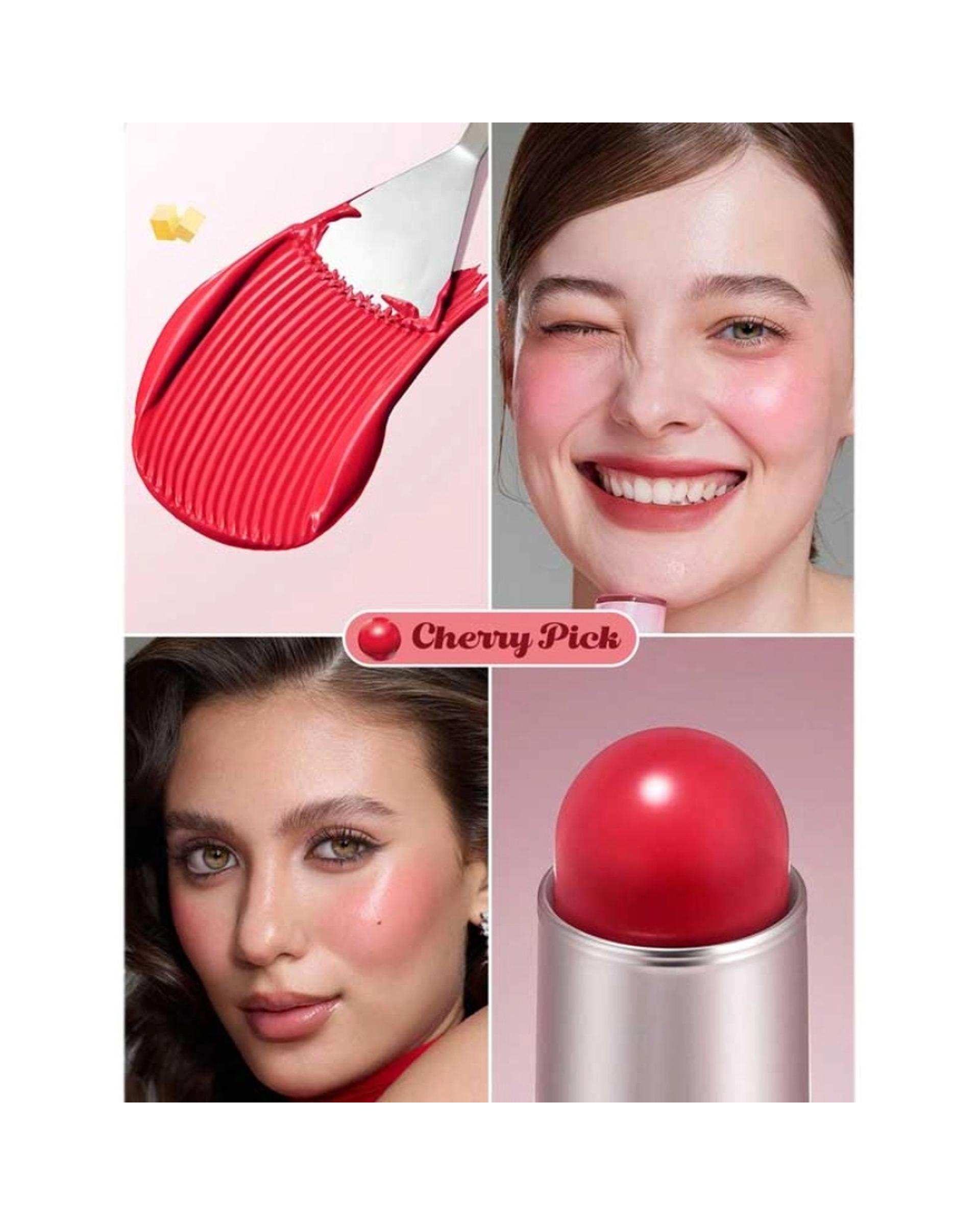 رژگونه استیکی شیگلم Sheglam مدل Buttery Bliss Blush Stick رنگ Cherry Pick