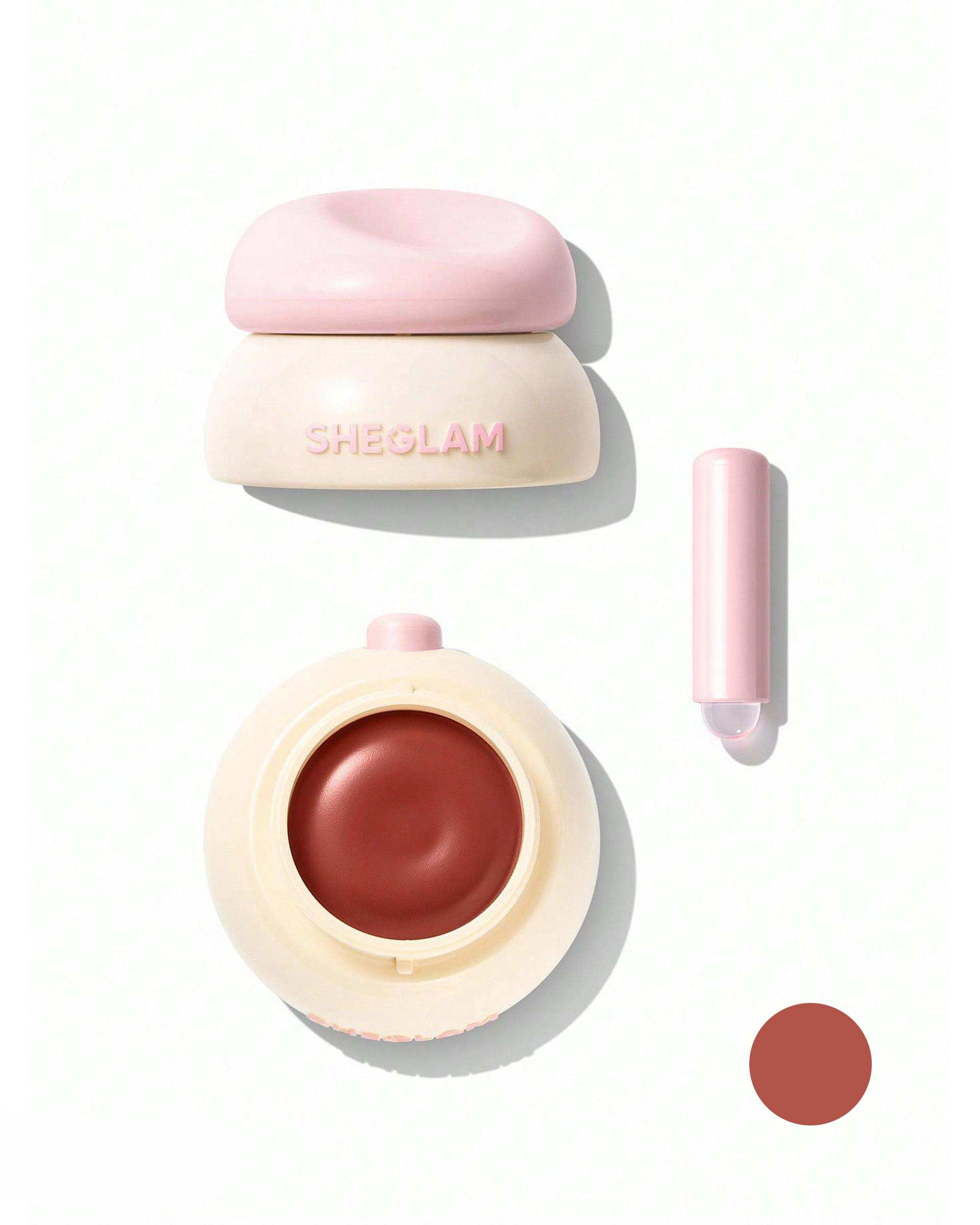 رژ لب شیگلم Sheglam مدل Bounce Putty Pocket Lipstick رنگ Sangria Slay