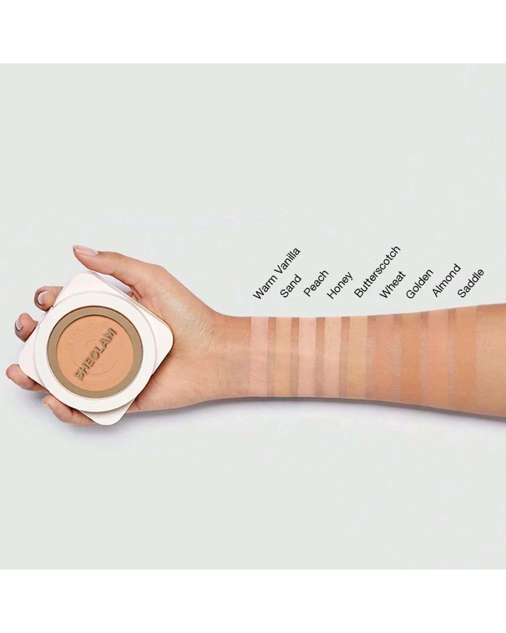 پنکک شیگلم Sheglam مناسب پوست چرب رنگ Porcelain