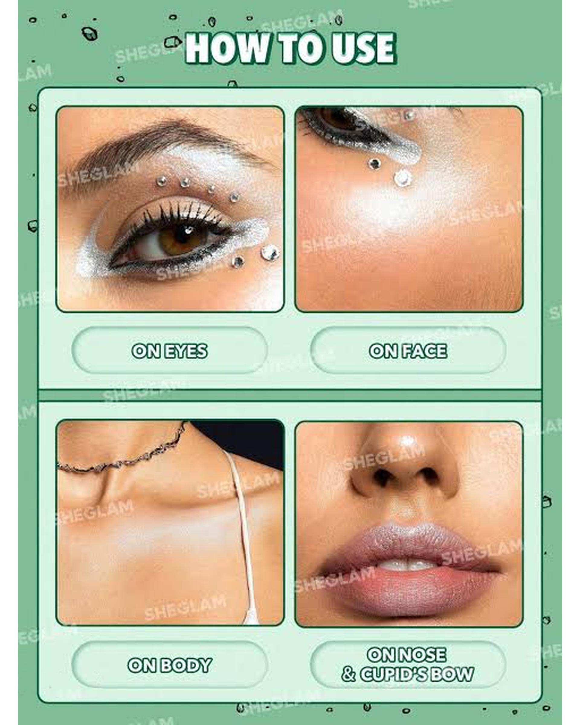 هایلایتر فضایی شیگلم Sheglam مدل Lunar Glow Highlighter رنگ Neutron Star