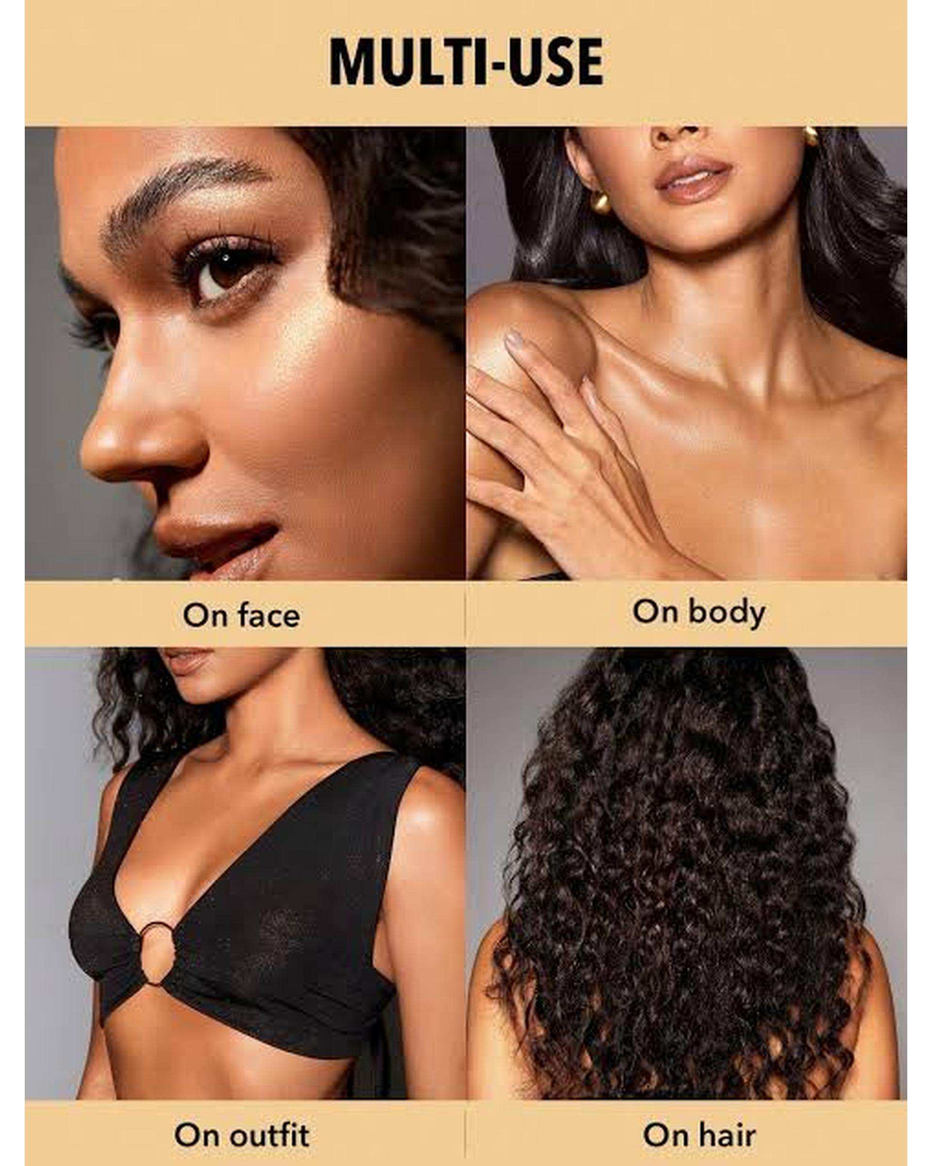 شاین بدن شیگلم Sheglam مدل Go Go Glow رنگ Silver