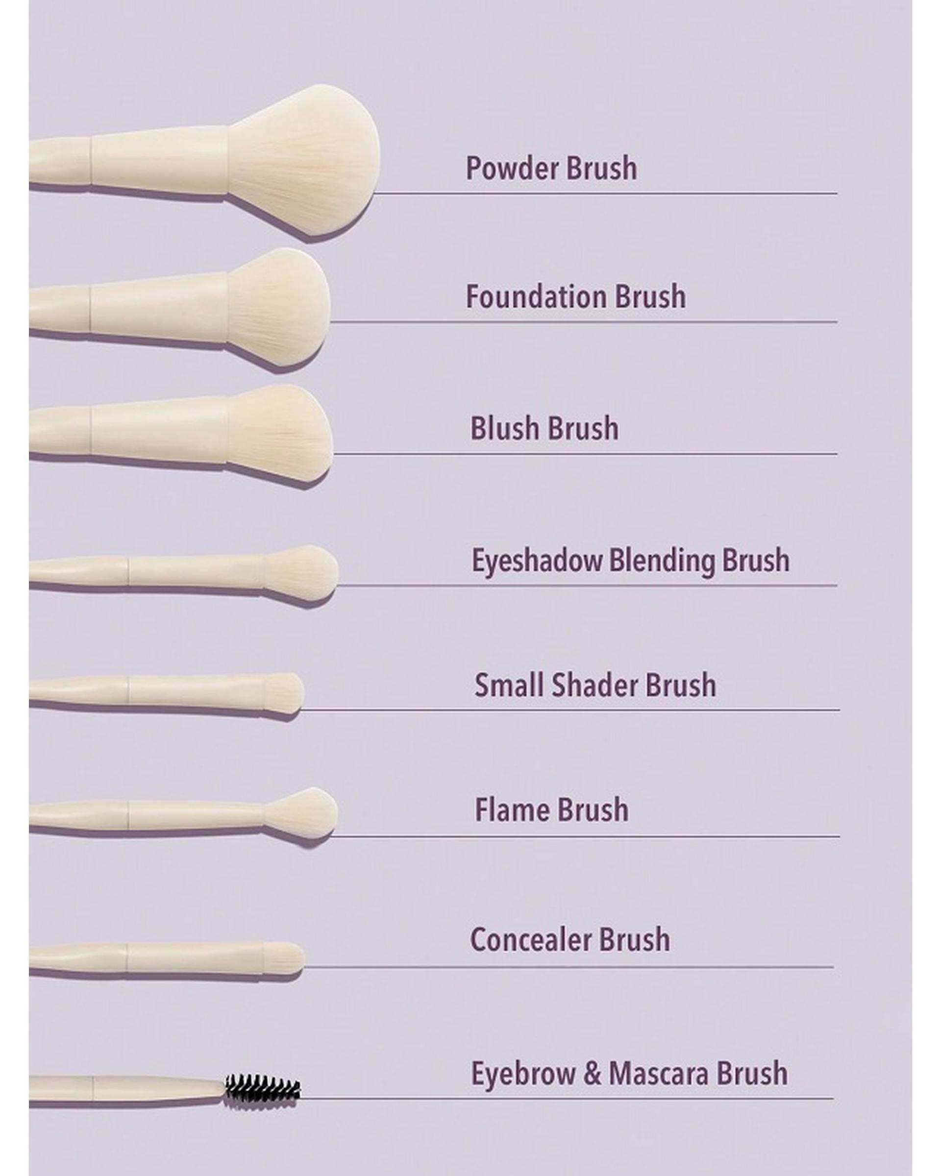 ست براش 8 عددی شیگلم Sheglam مدل Pro Core Brush Set
