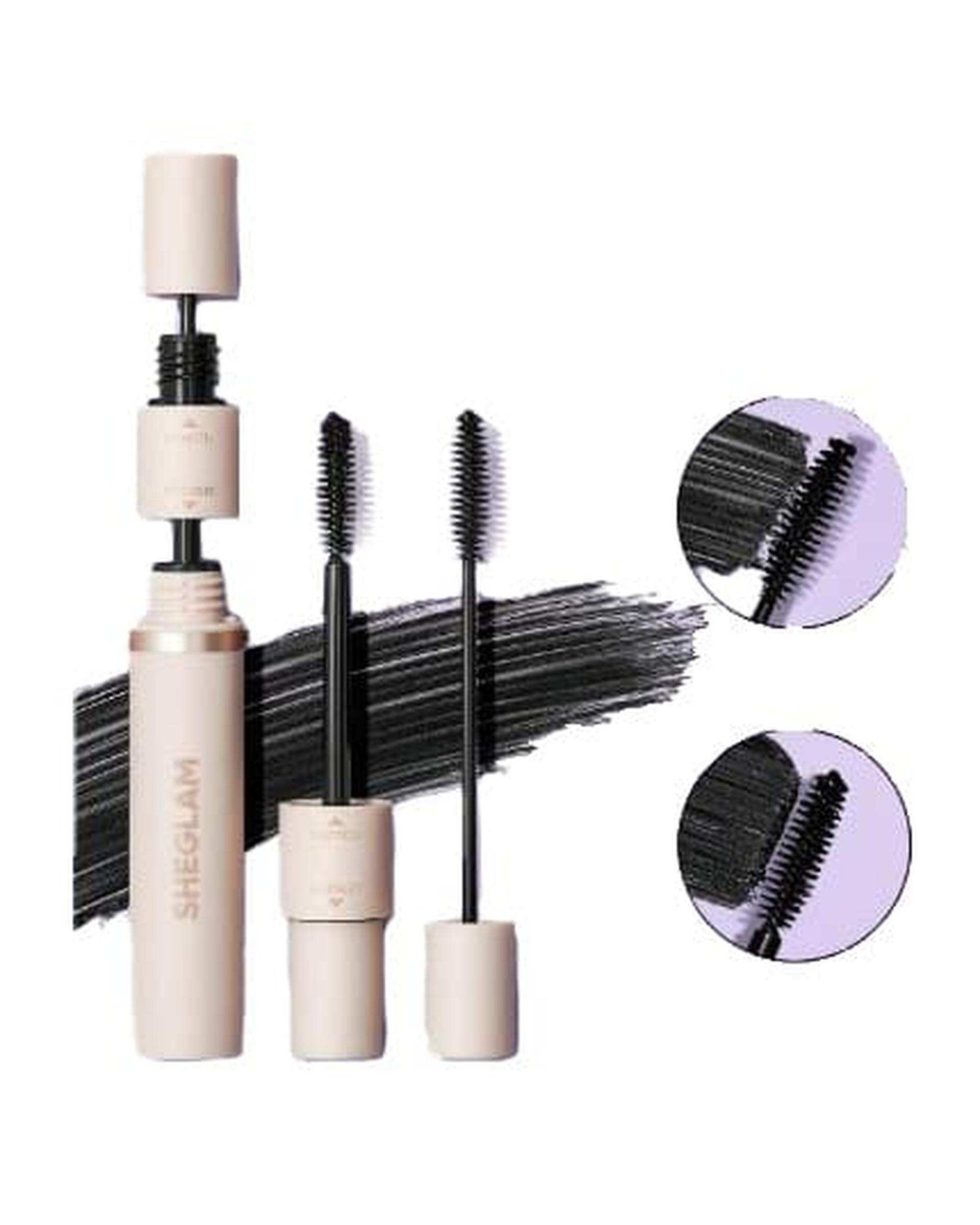 ریمل دو سر حجم دهنده و بلند کننده مژه شیگلم Sheglam مدل Lash Besties 2 in 1 Mascara