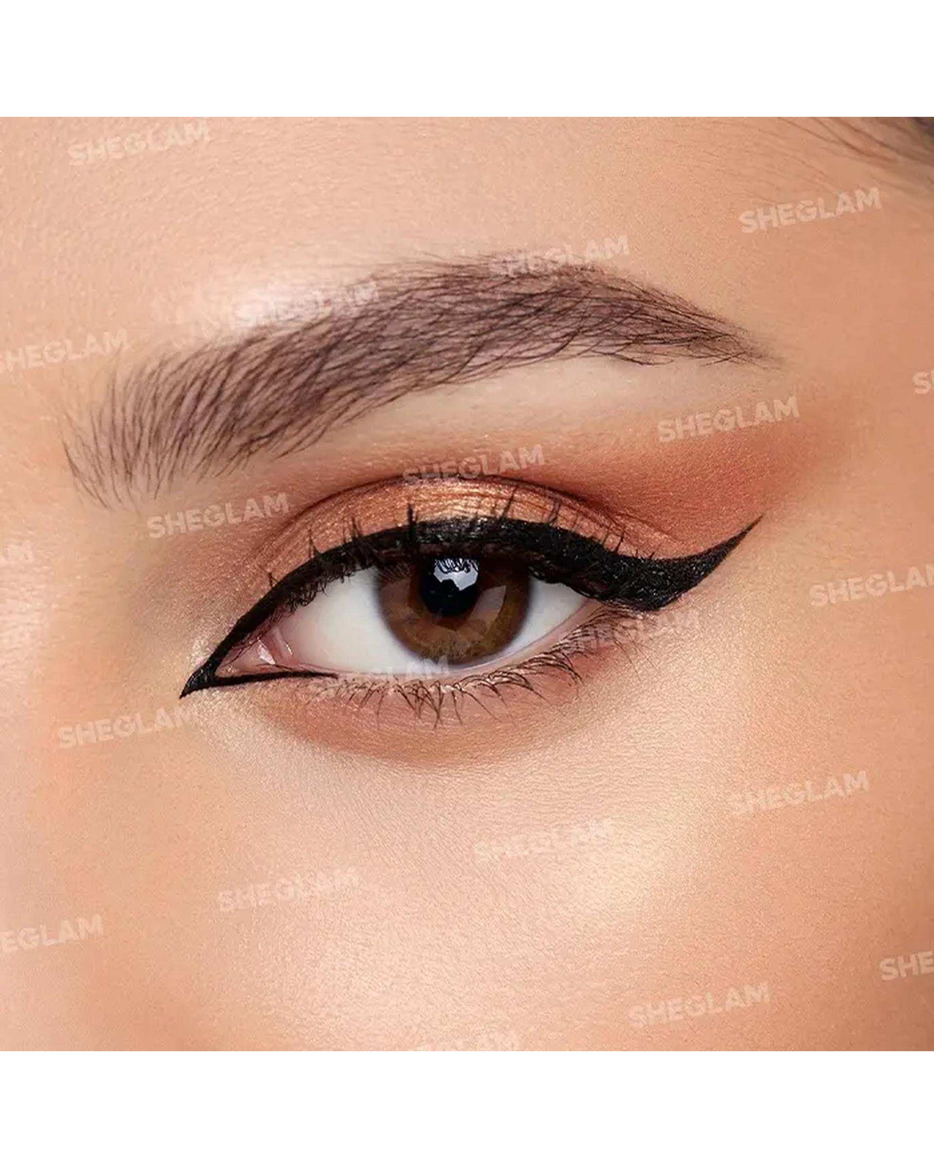 خط چشم ماژیکی ضد آب مشکی شیگلم Sheglam مدل Eye Affinity