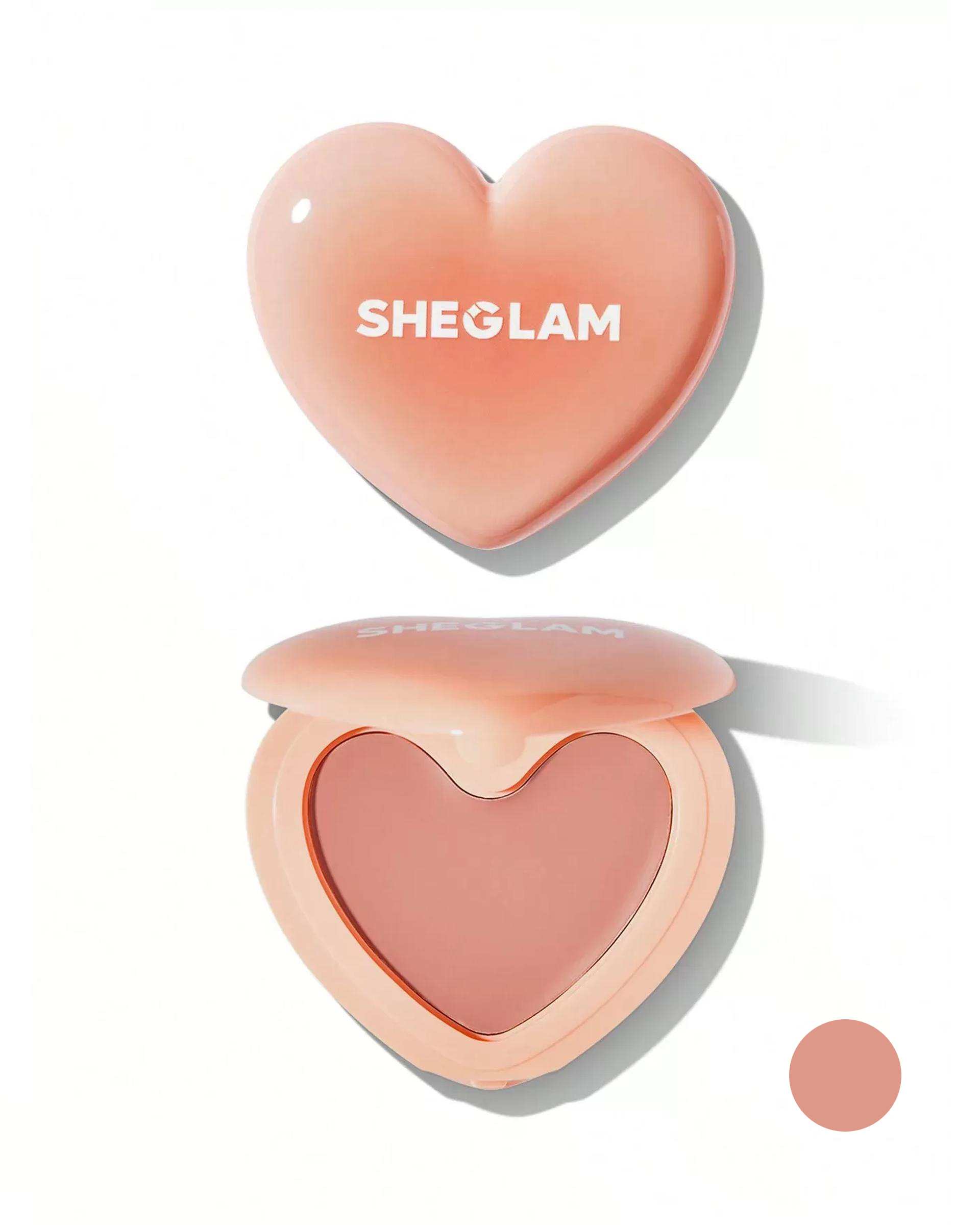 رژگونه کرمی قلبی شیگلم Sheglam مدل Playing Cupid رنگ Cherish