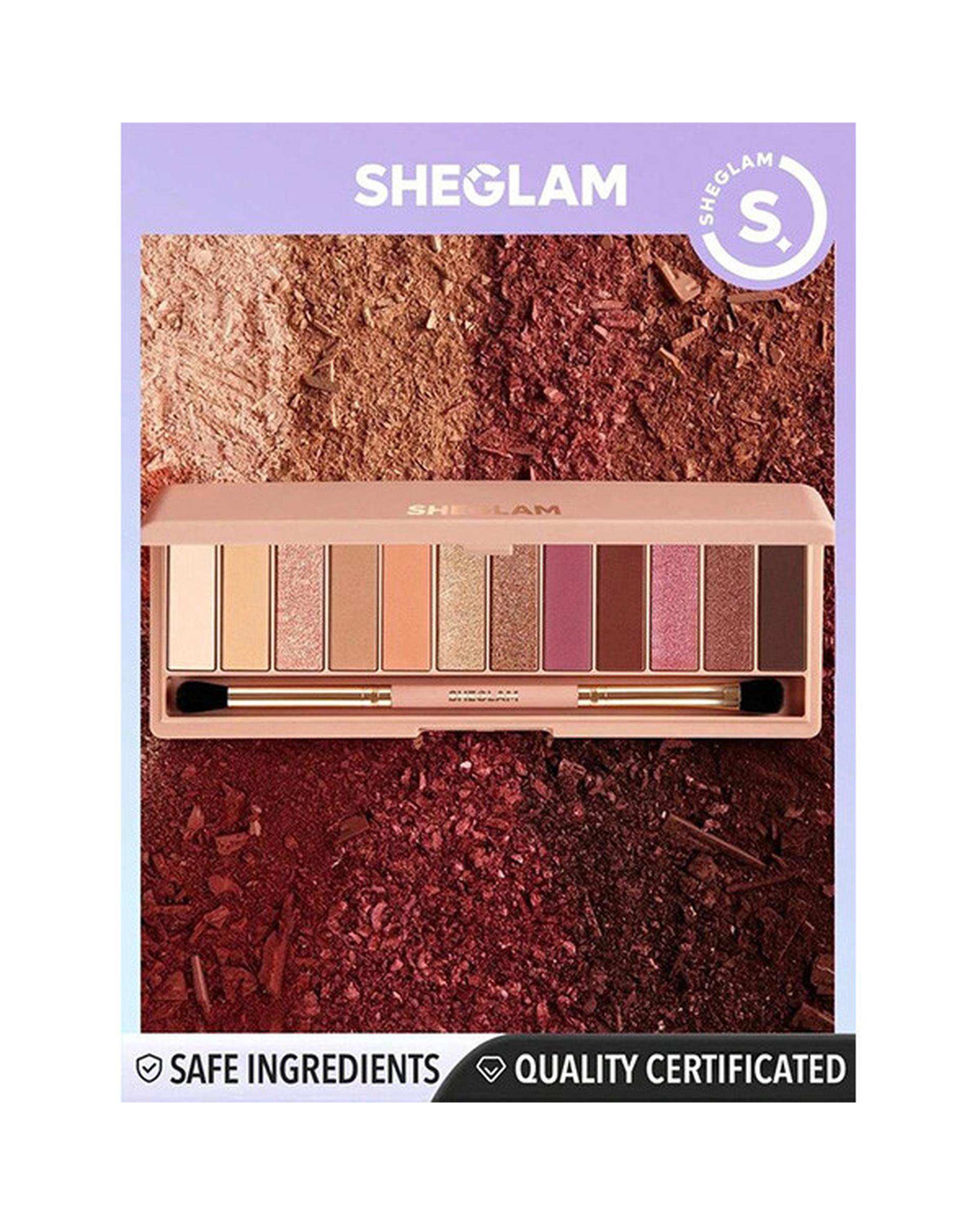 پالت سایه چشم 12 رنگ شیگلم Sheglam مدل BERRY