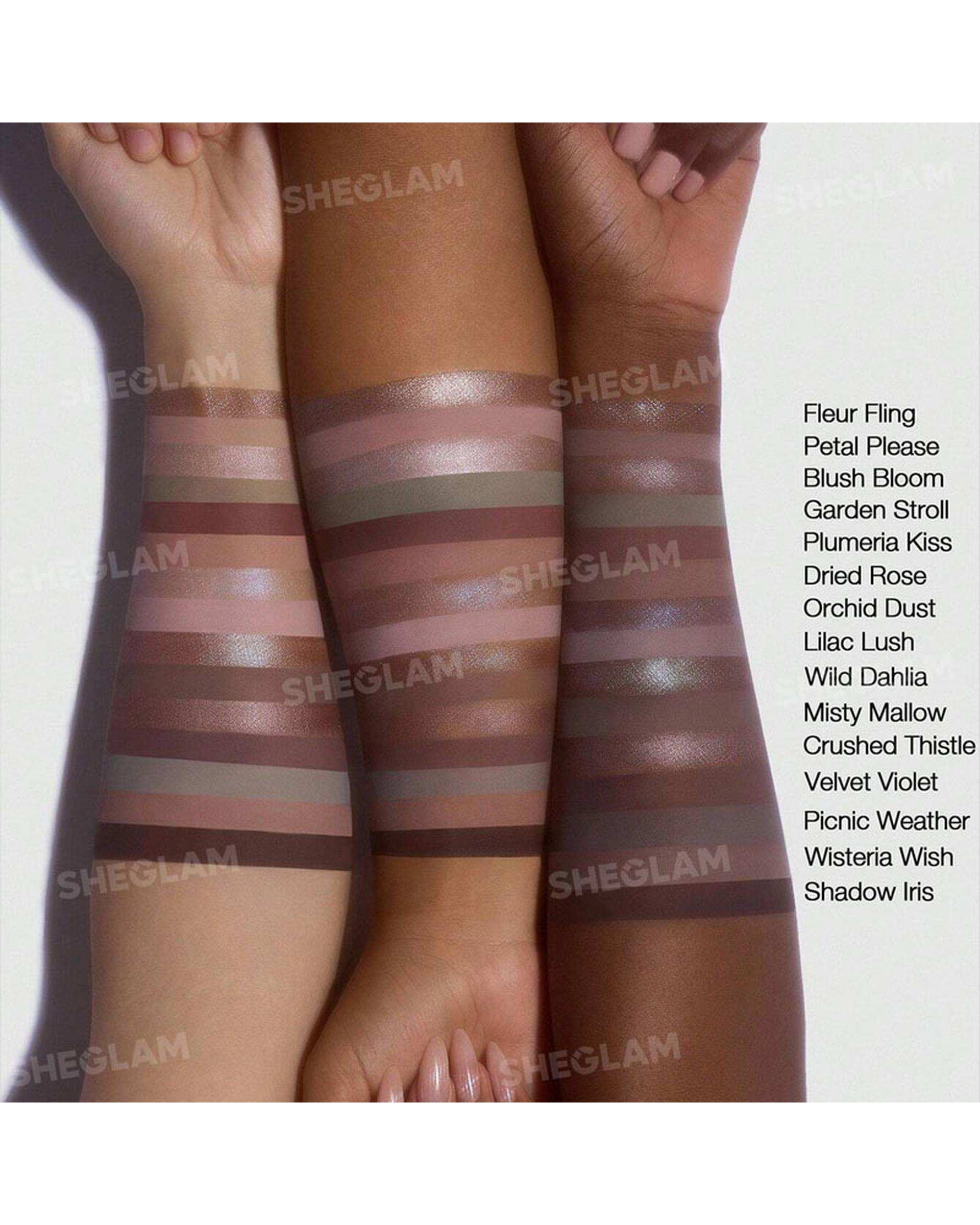 پالت سایه چشم 15 رنگ شیگلم Sheglam مدل ORCHID