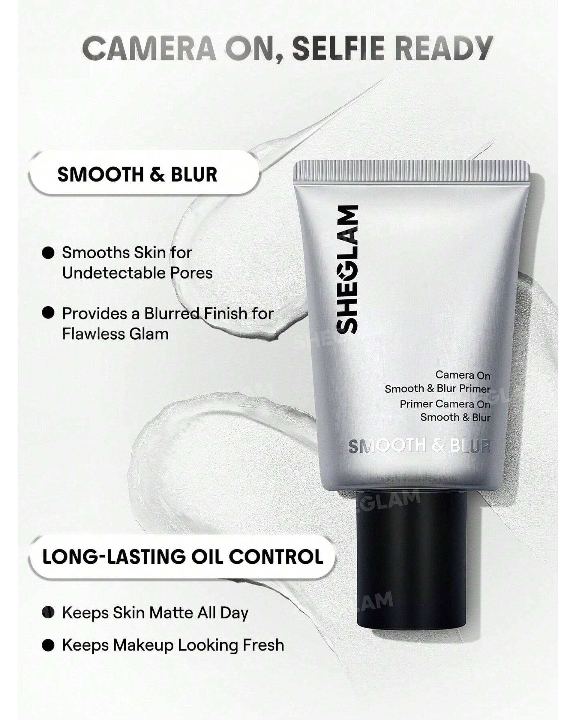 پرایمر صاف کننده پوست شیگلم Sheglam مدل Smooth & Blur حجم 30 میلی لیتر