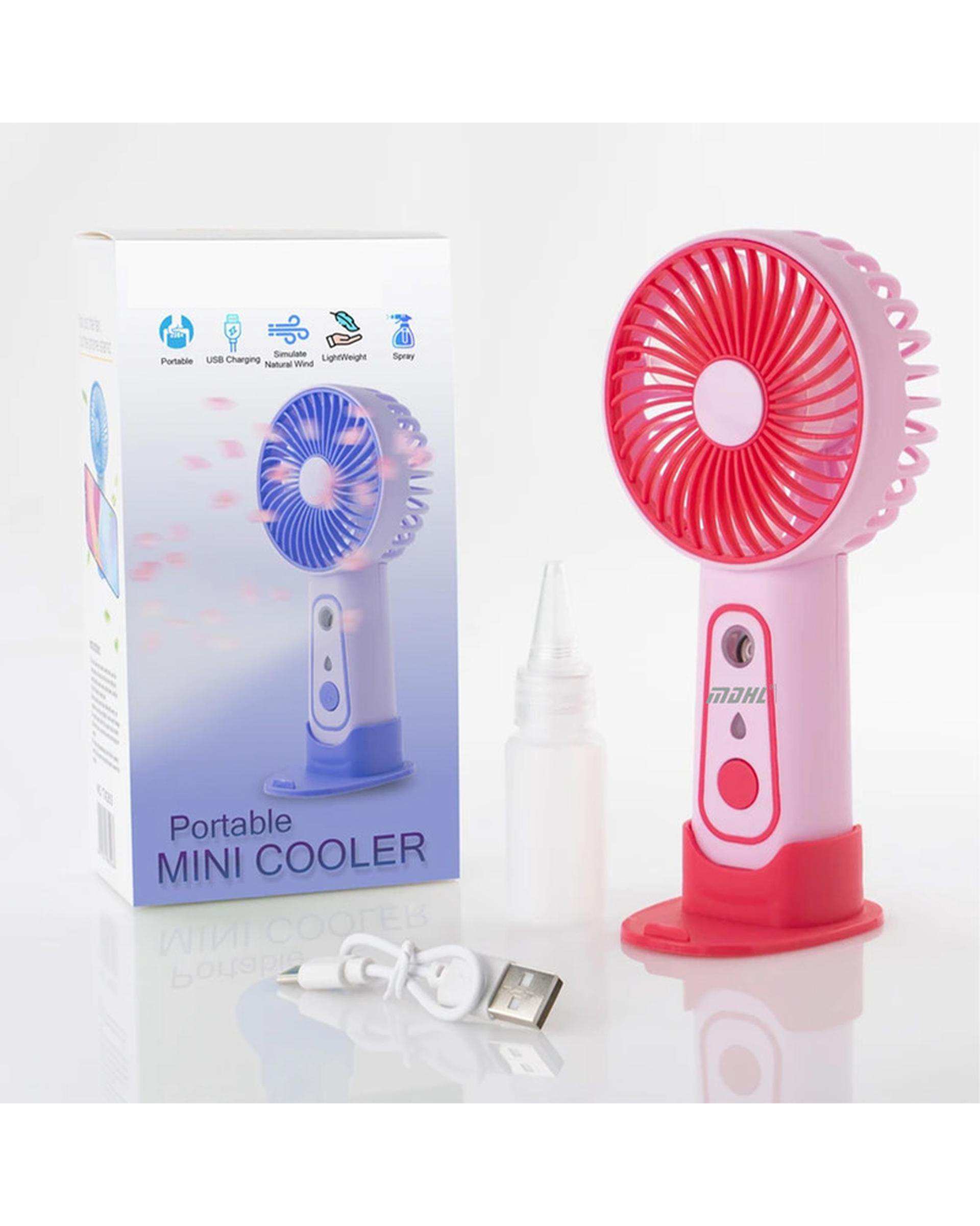 پنکه دستی صورتی ام دی اچ ال Mdhl مدل مه پاش کد TX-263
