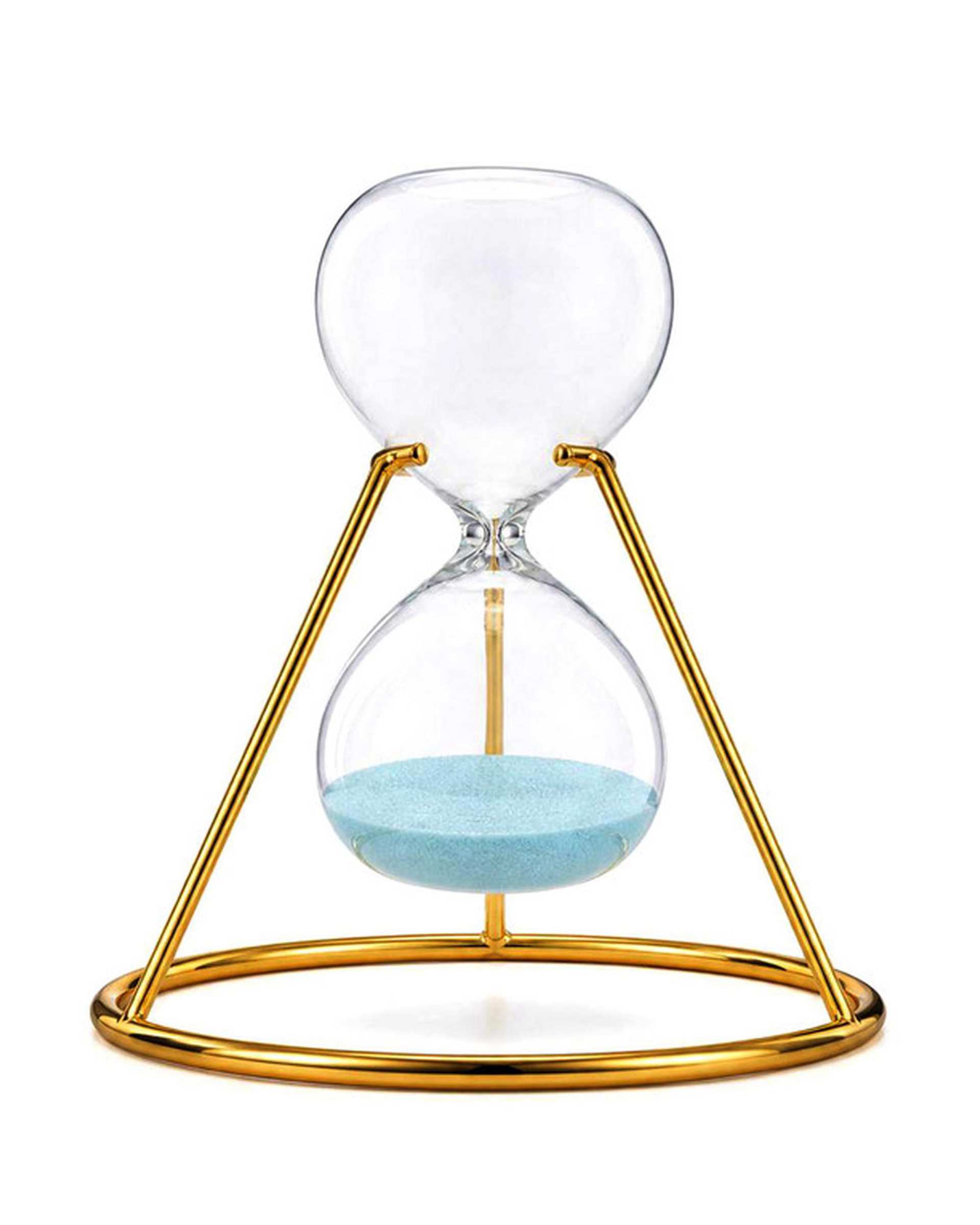 ساعت شنی 30 ثانیه ای استند دار آبی مدل Circle