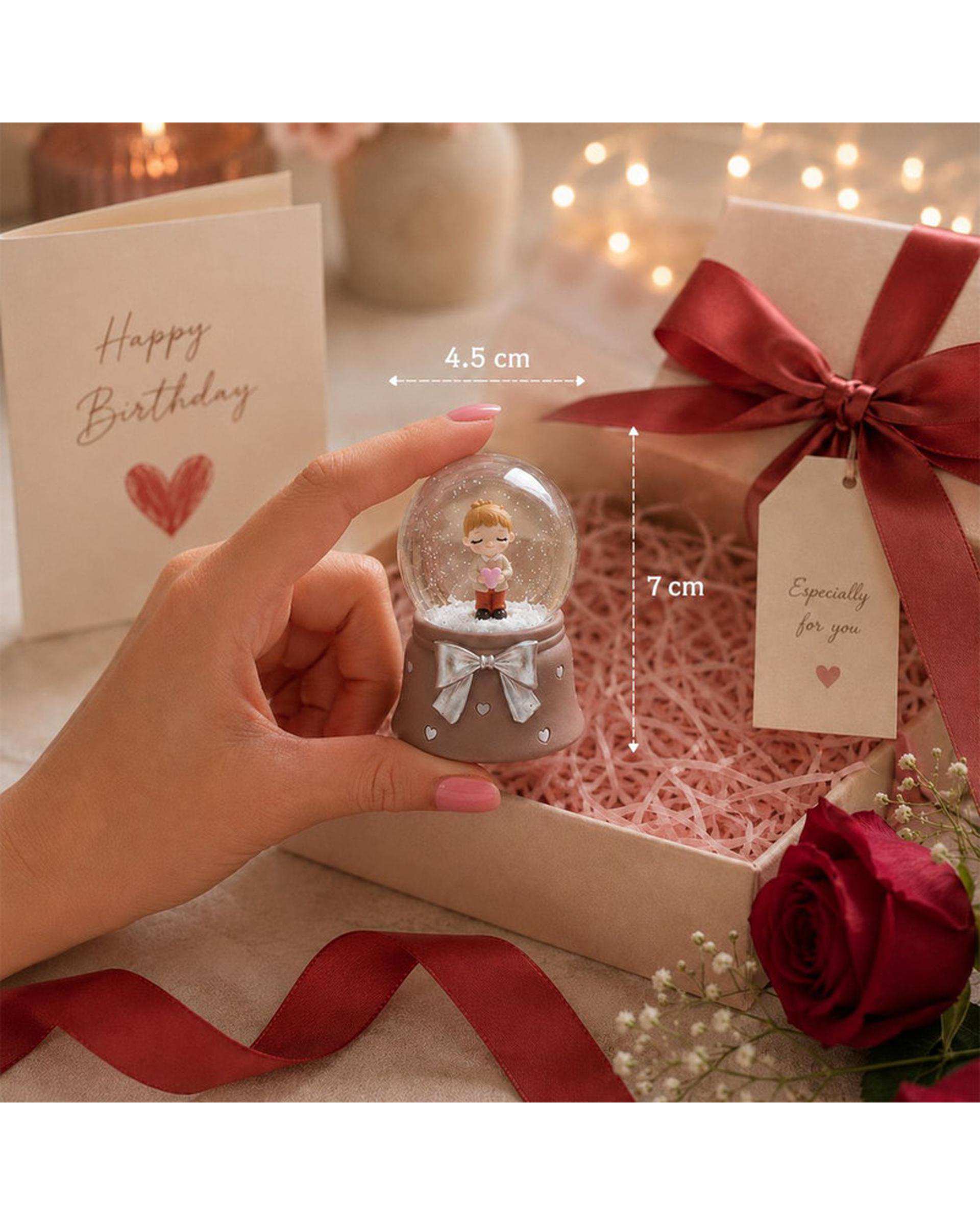 گوی چراغ دار نسکافه ای مدل پسر عاشق