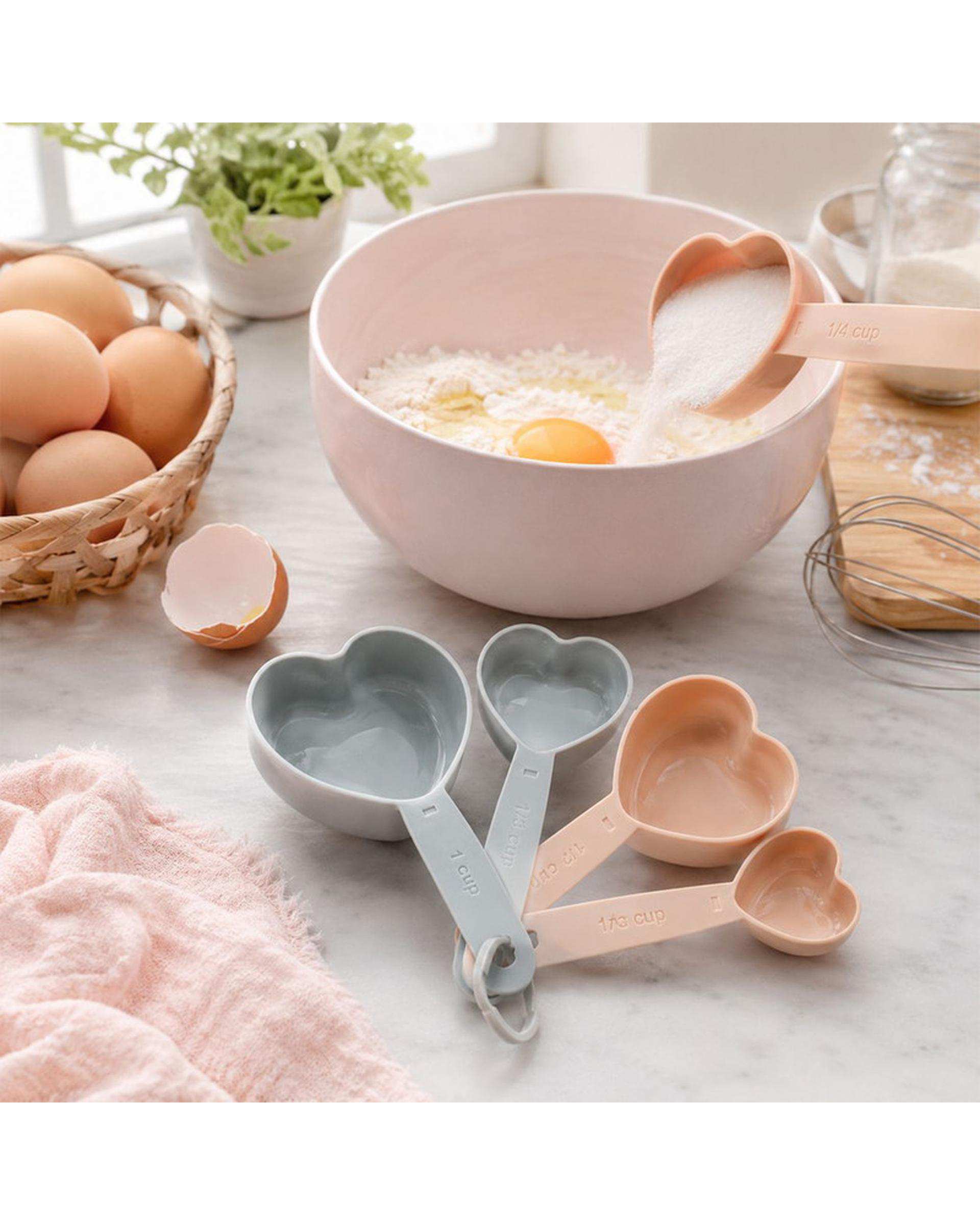 پیمانه اندازه گیری مدل قلبی مجموعه 4 عددی