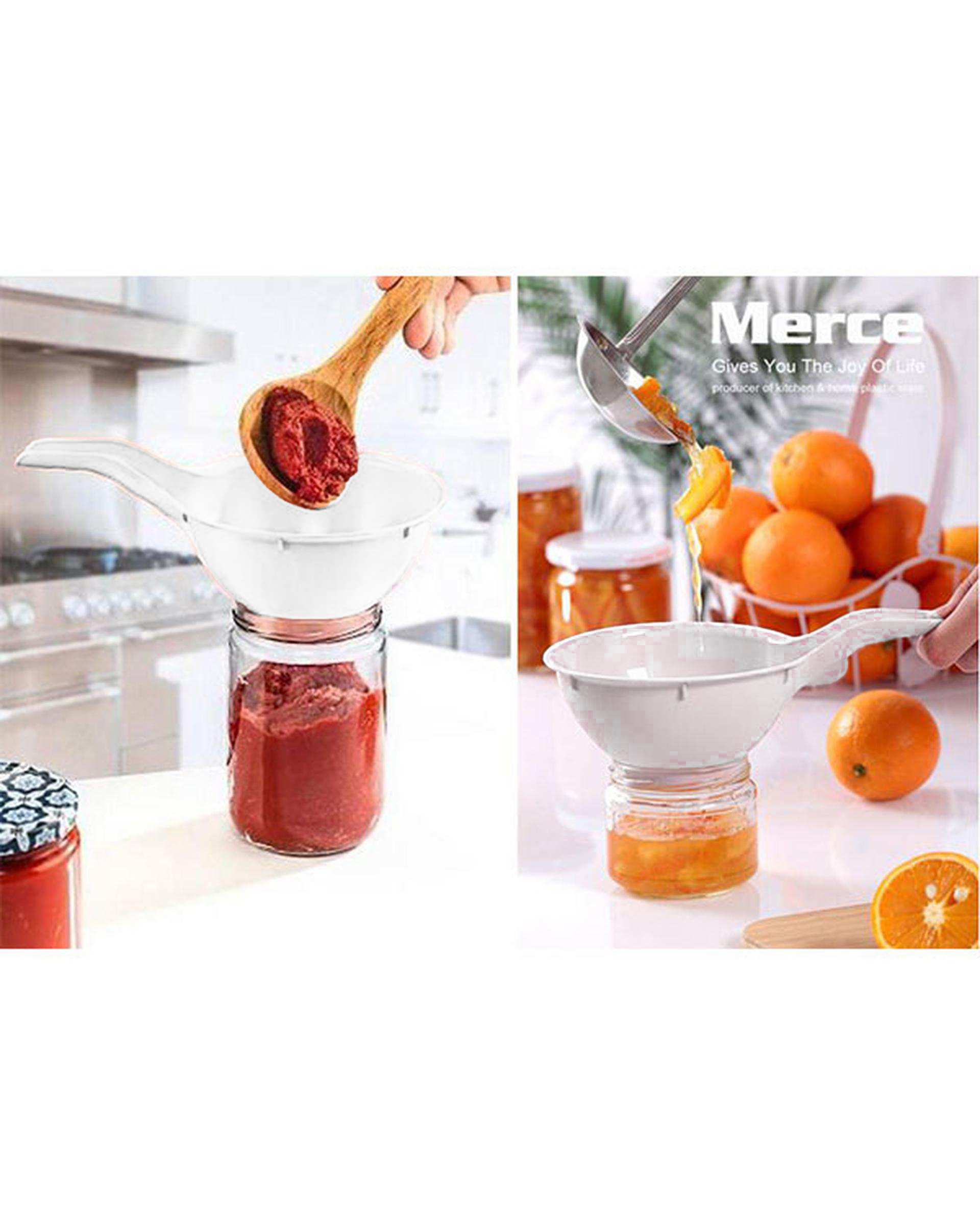 قیف سفید مرسه Merce مدل آسان ریز کد 81-900