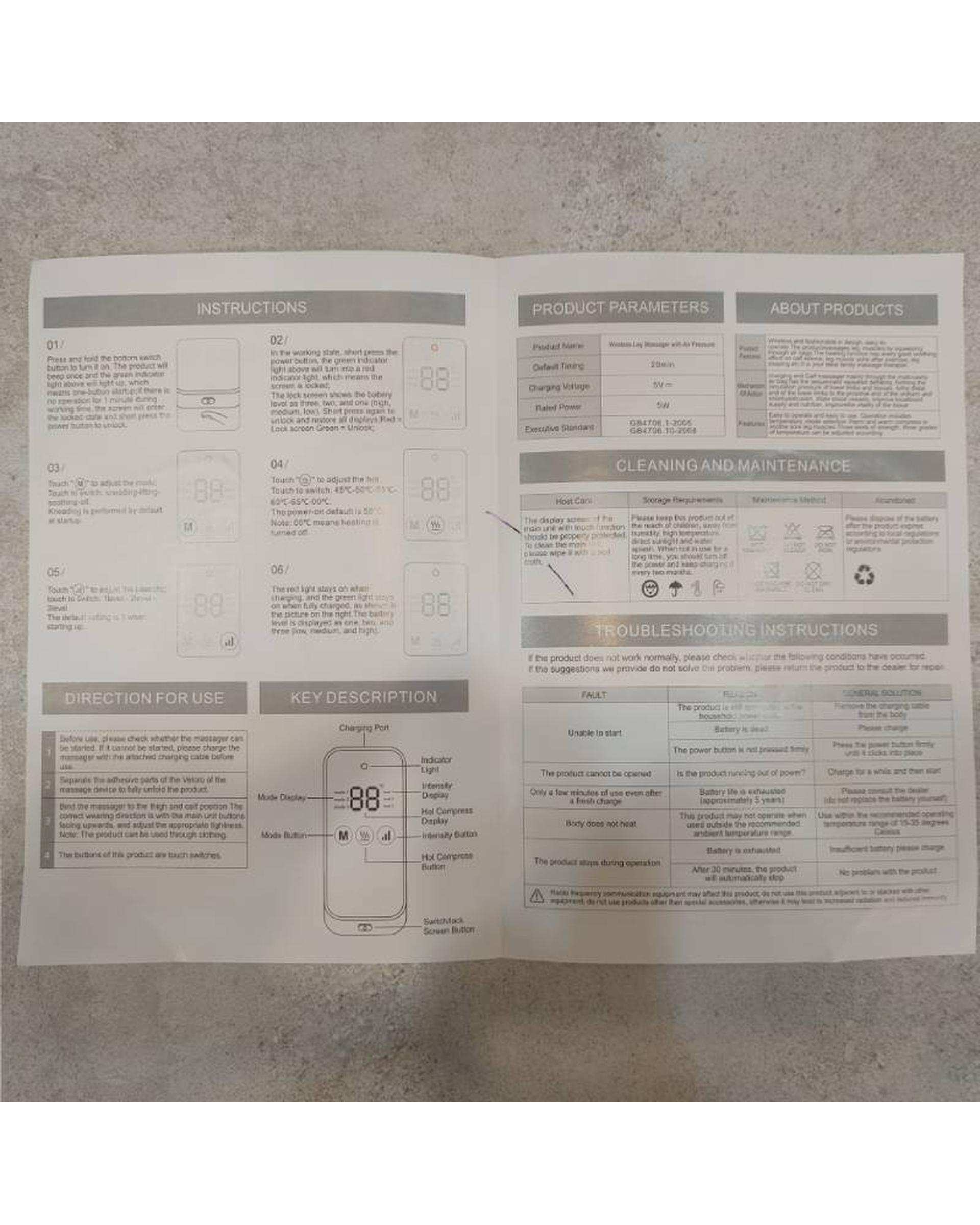 ماساژور برقی ام دی اچ ال Mdhl مدل md-f903