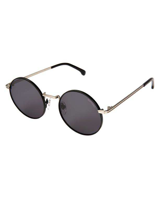 عینک آفتابی Lennon Silver Black مشکی Komono