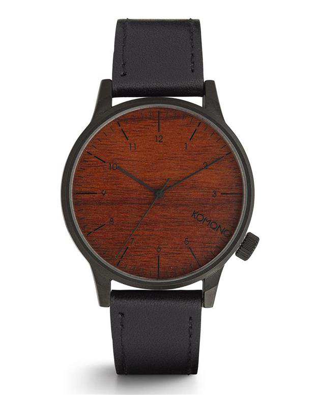 ساعت مچی مردانه Komono Winston black wood
