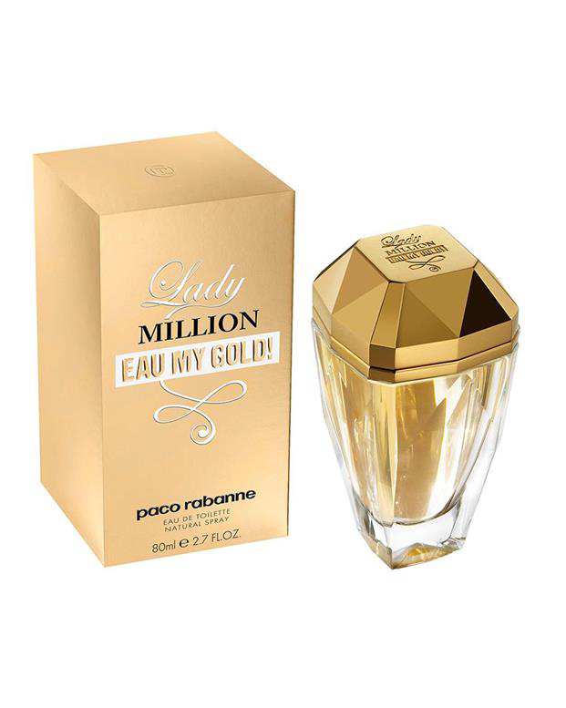 عطر زنانه 80ml EDT Lady Million Eau My Gold Paco Rabanne