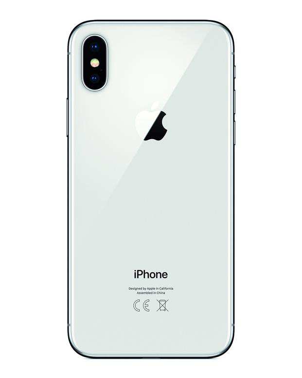 گوشی موبایل اپل مدل iPhone X ظرفیت 64 گیگابایت نقره ای