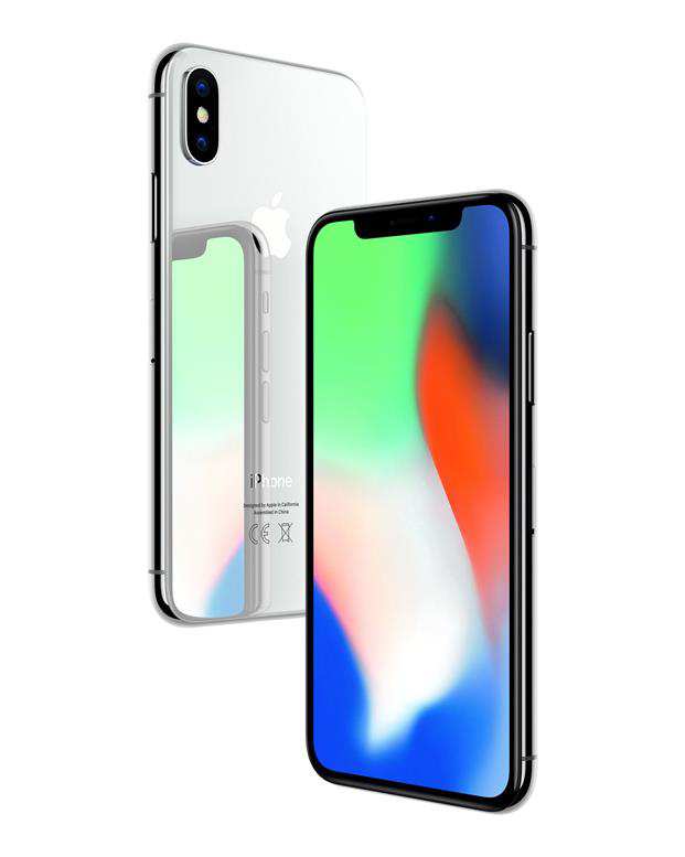 گوشی موبایل اپل مدل iPhone X ظرفیت 64 گیگابایت نقره ای
