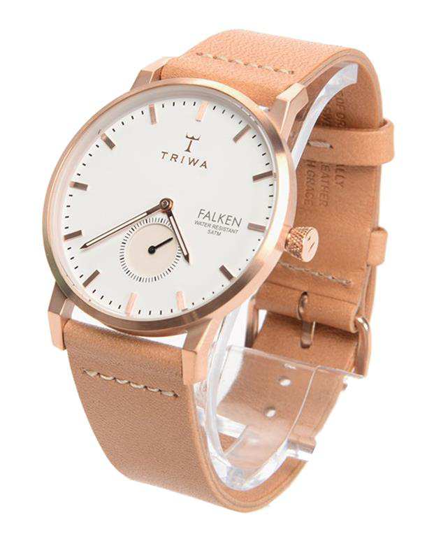 ساعت مچی Triwa Rose Falken Tan Classic