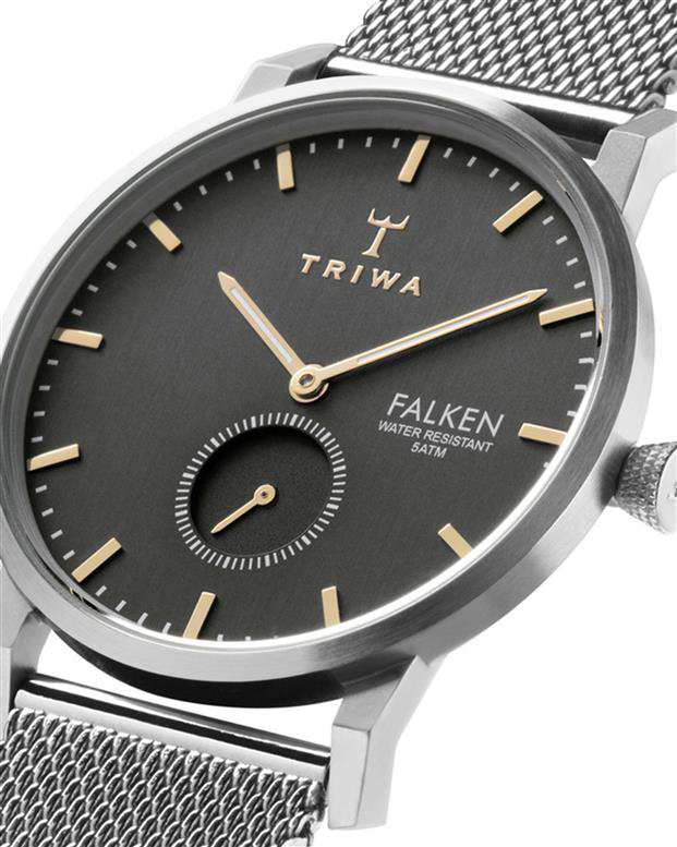 ساعت مچی Triwa Smoky Falken steel mesh