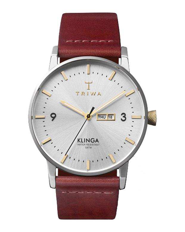 ساعت مچی Triwa Gleam Klinga Cognac Classic