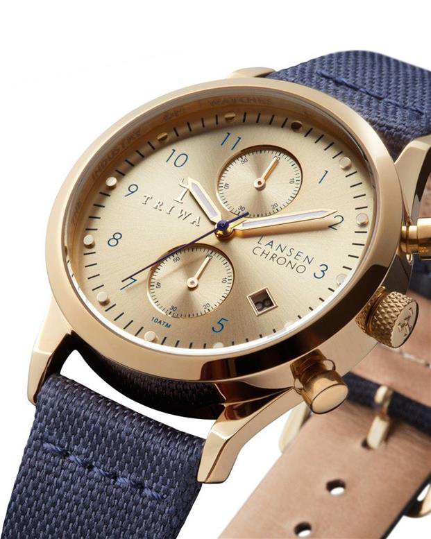 ساعت مچی Triwa Gold Lansen chrono