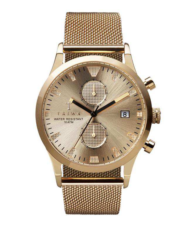 ساعت مچی Triwa SORT OF BLACK GOLD CHRONO