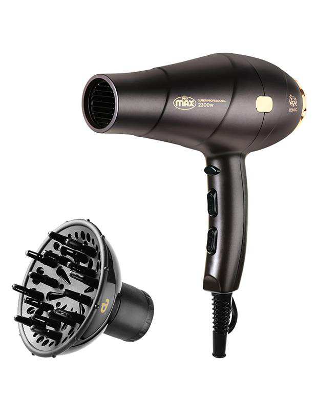 سشوار حرفه ای مدل 7415D دیسپانسر دار مشکی Promax