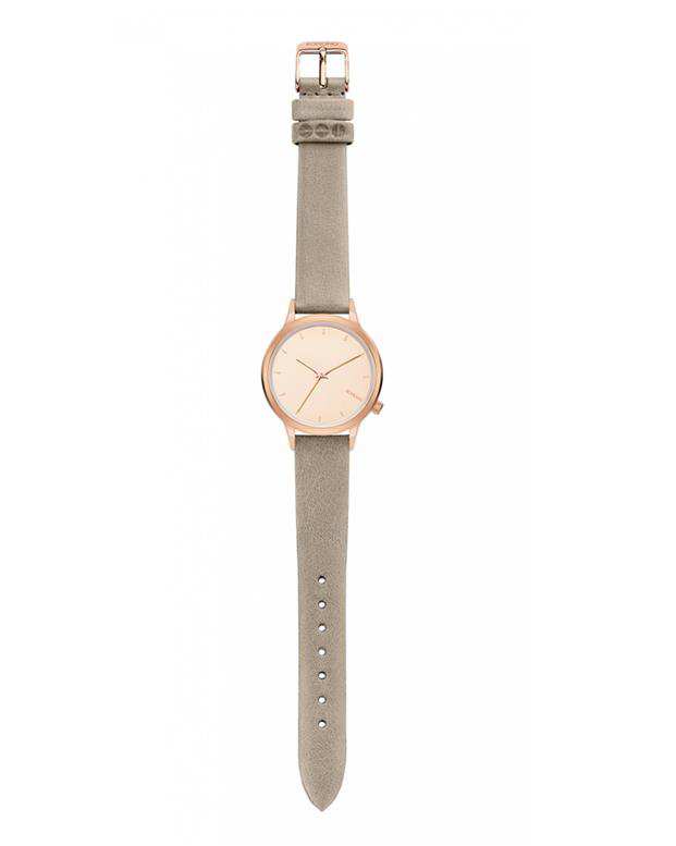 ساعت مچی زنانه Lexi Mirror Rose Gold Grey komono