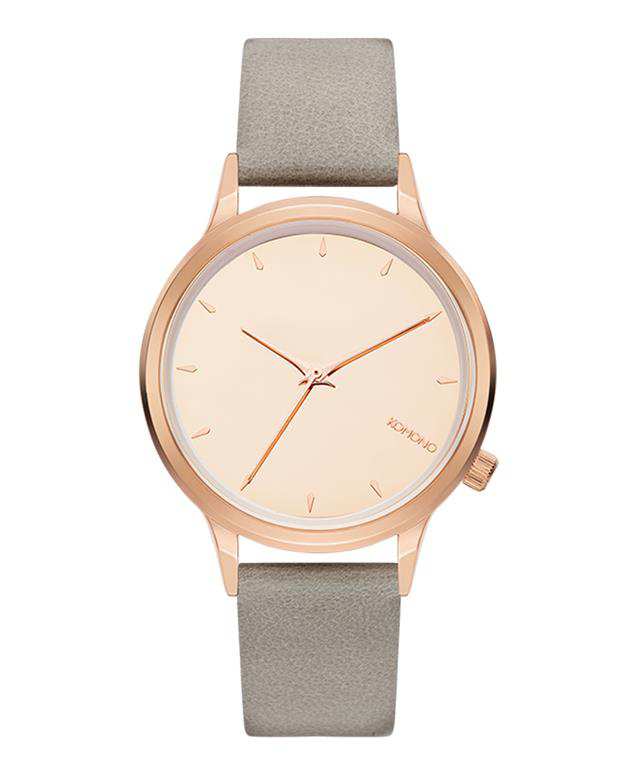 ساعت مچی زنانه Lexi Mirror Rose Gold Grey komono