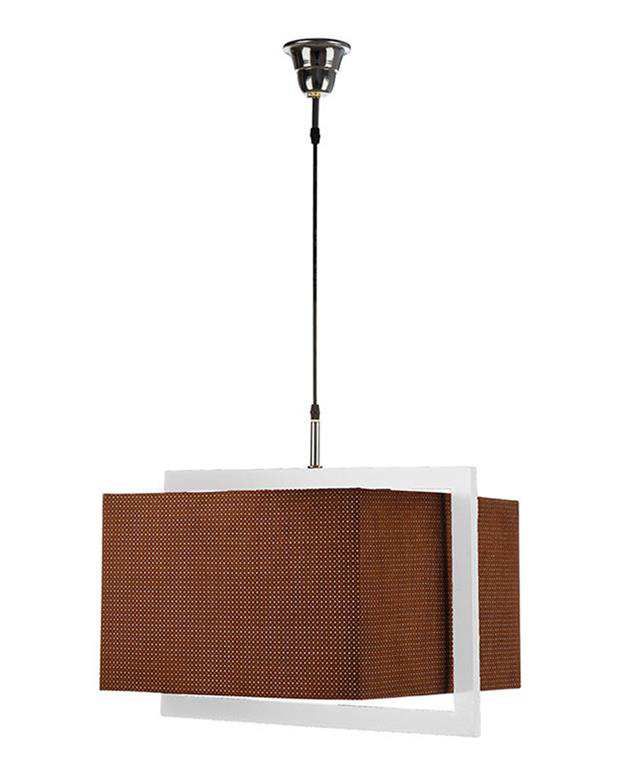 چراغ آویز چشمه نور کد A7036/1H-WT-BR