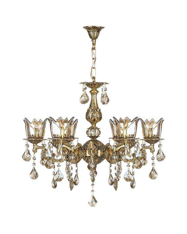 لوستر 12 شعله چشمه نور مدل C2972/6+6-B
