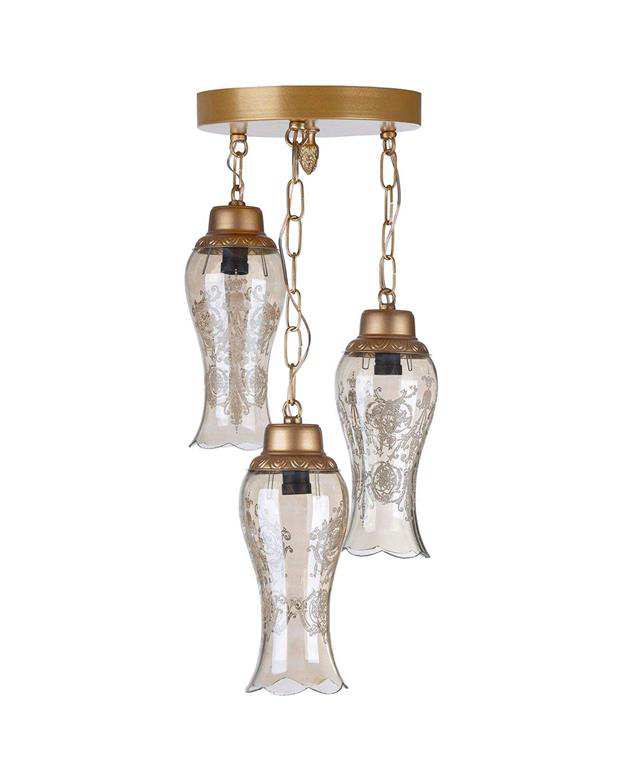 چراغ آویز چشمه نور کد C2141/3A