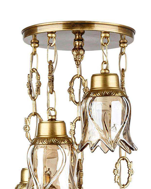 چراغ آویز چشمه نور 5شعله کد C2773/5A
