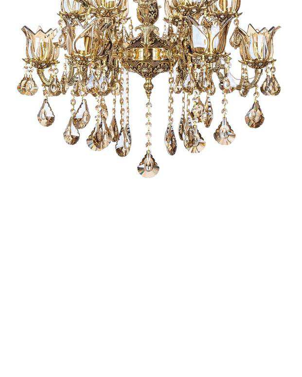لوستر چشمه نور 16 شعله کد C2702/8