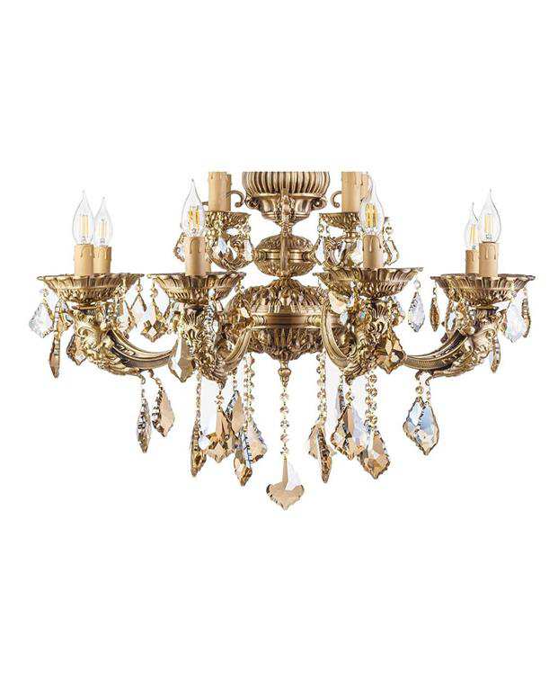 لوستر چشمه نور 12 شعله کد C2751/8_4
